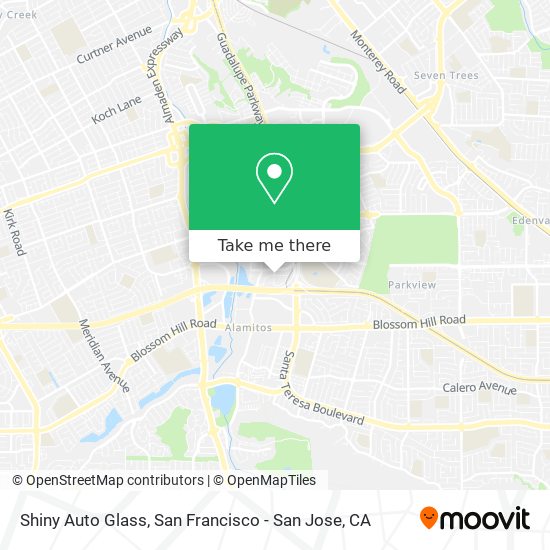 Shiny Auto Glass map