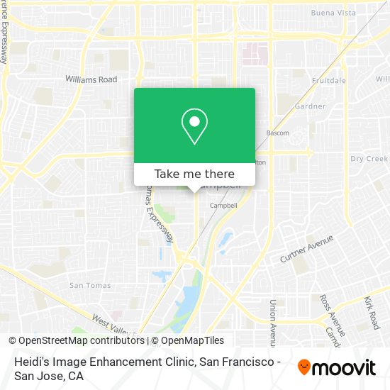 Heidi's Image Enhancement Clinic map