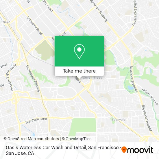 Mapa de Oasis Waterless Car Wash and Detail