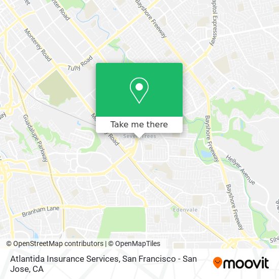 Atlantida Insurance Services map