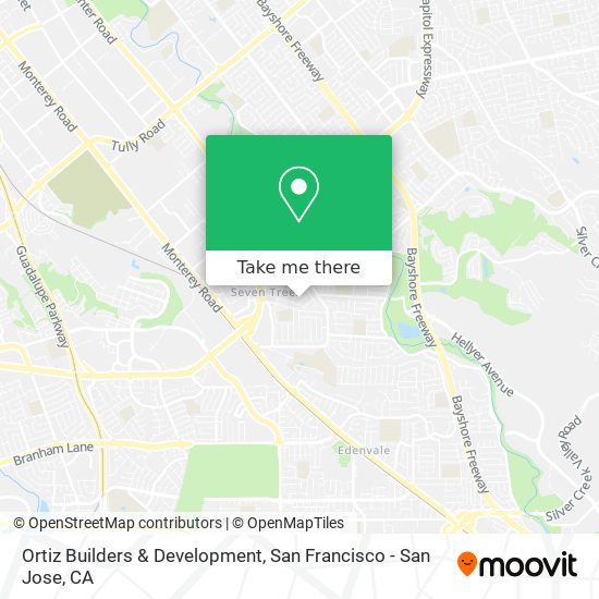 Ortiz Builders & Development map