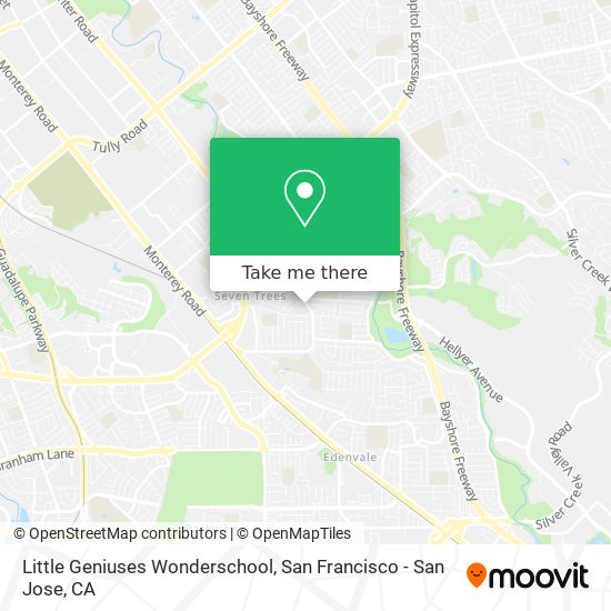 Little Geniuses Wonderschool map