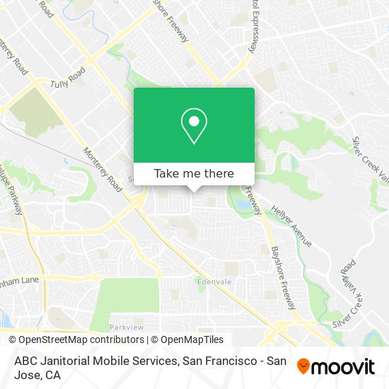 ABC Janitorial Mobile Services map