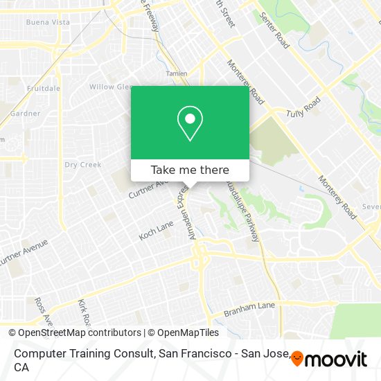 Mapa de Computer Training Consult