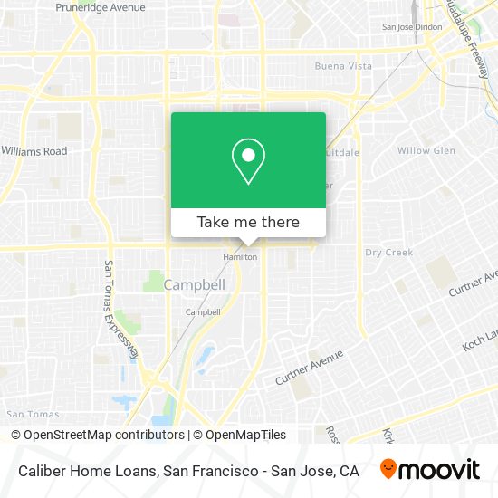 Caliber Home Loans map