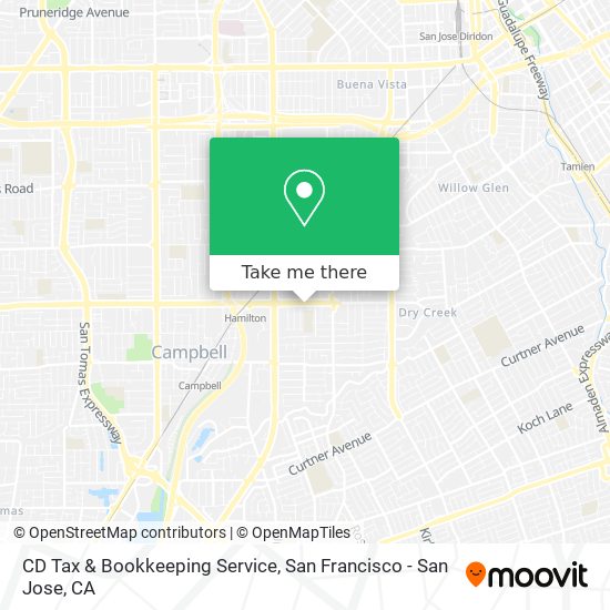 Mapa de CD Tax & Bookkeeping Service