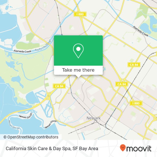 Mapa de California Skin Care & Day Spa