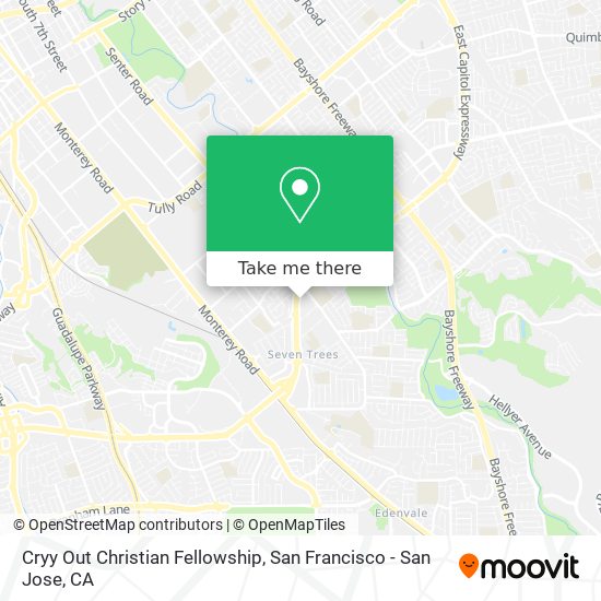 Cryy Out Christian Fellowship map