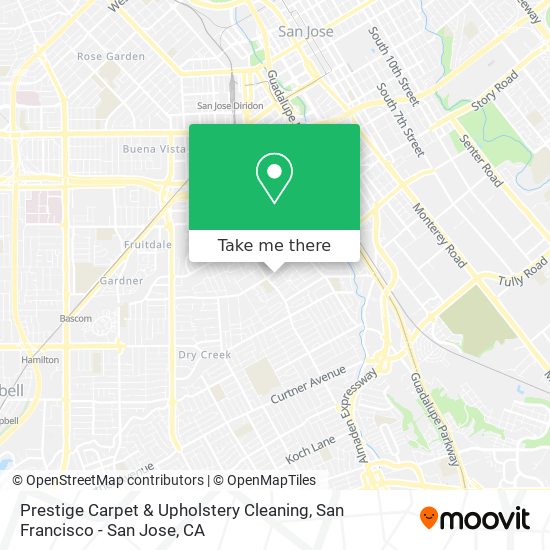 Mapa de Prestige Carpet & Upholstery Cleaning