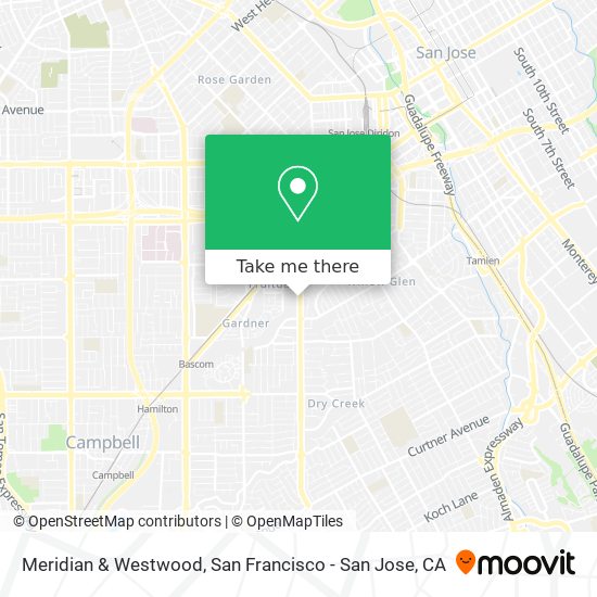 Mapa de Meridian & Westwood