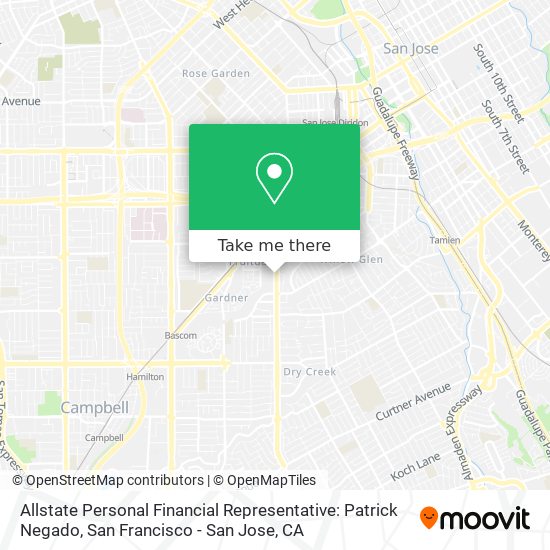 Allstate Personal Financial Representative: Patrick Negado map