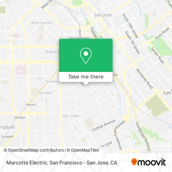 Marcotte Electric map