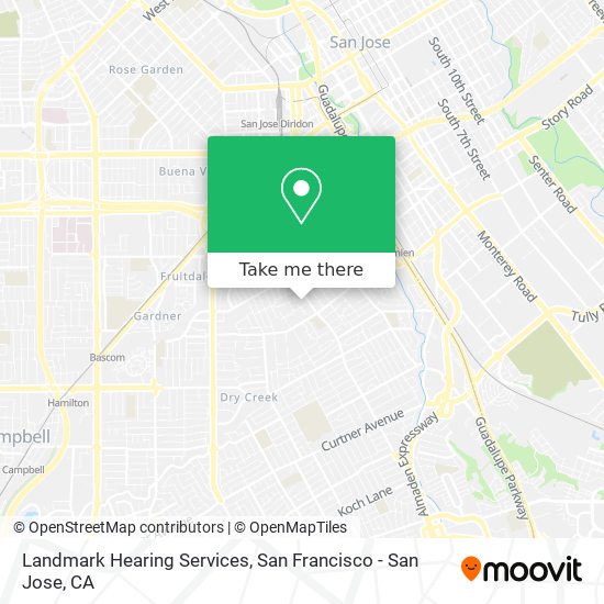 Mapa de Landmark Hearing Services