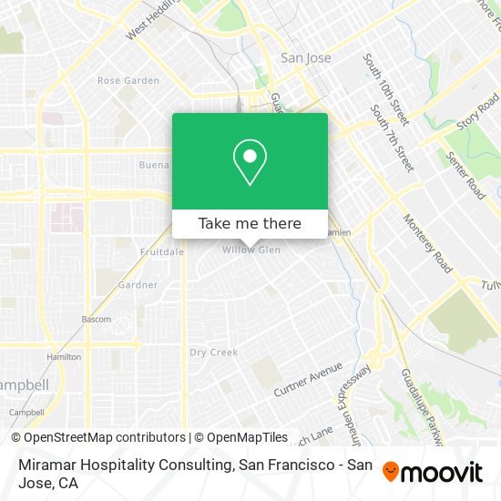 Miramar Hospitality Consulting map