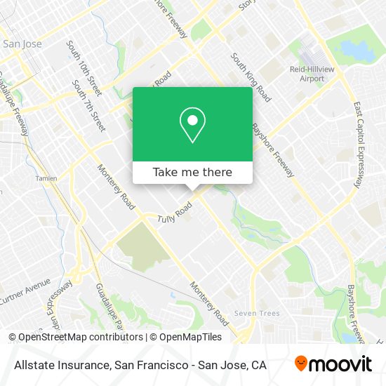 Allstate Insurance map