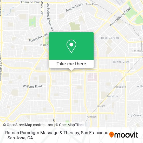 Mapa de Roman Paradigm Massage & Therapy