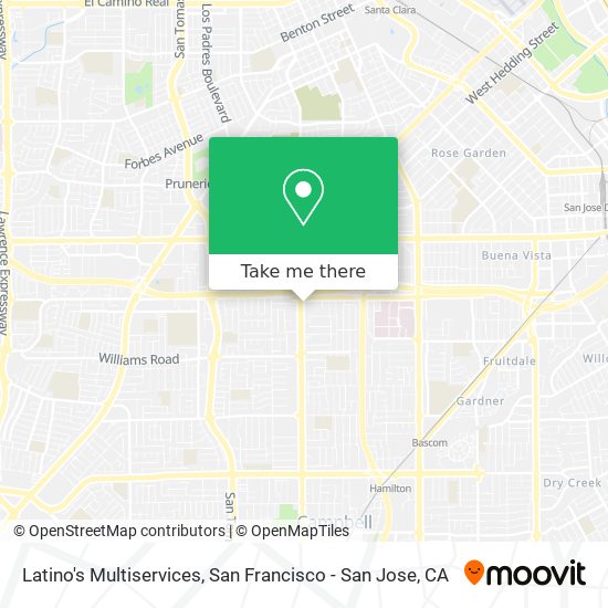 Mapa de Latino's Multiservices