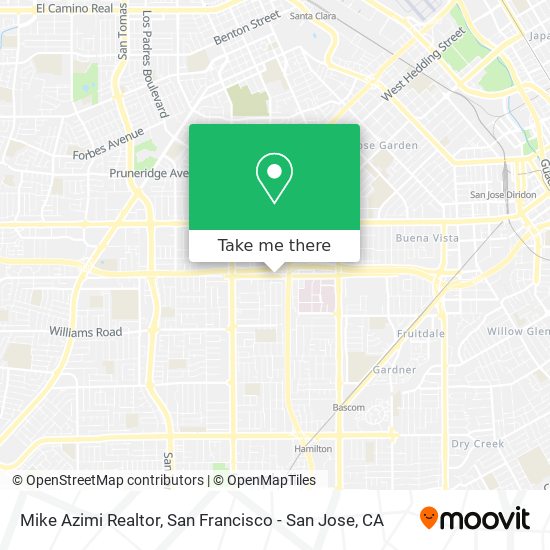 Mike Azimi Realtor map