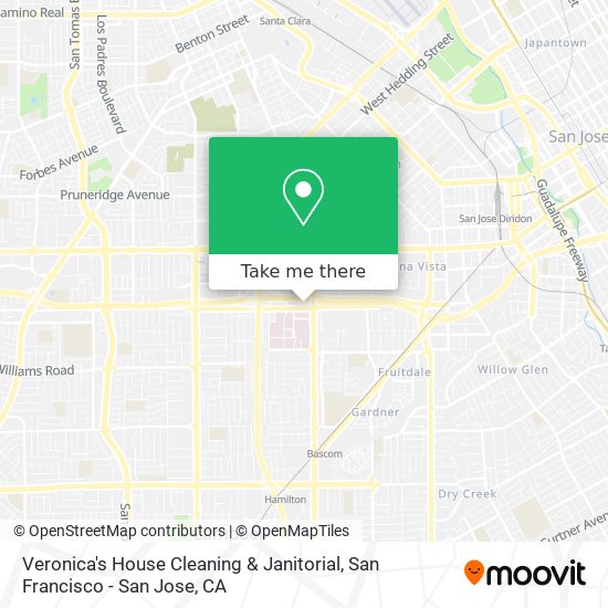 Veronica's House Cleaning & Janitorial map