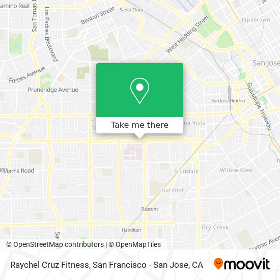 Raychel Cruz Fitness map