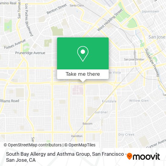 South Bay Allergy and Asthma Group map
