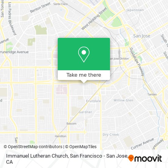 Immanuel Lutheran Church map