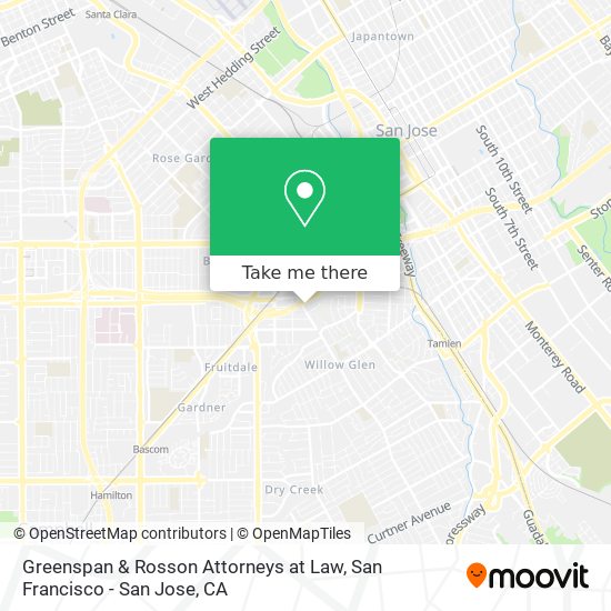 Mapa de Greenspan & Rosson Attorneys at Law