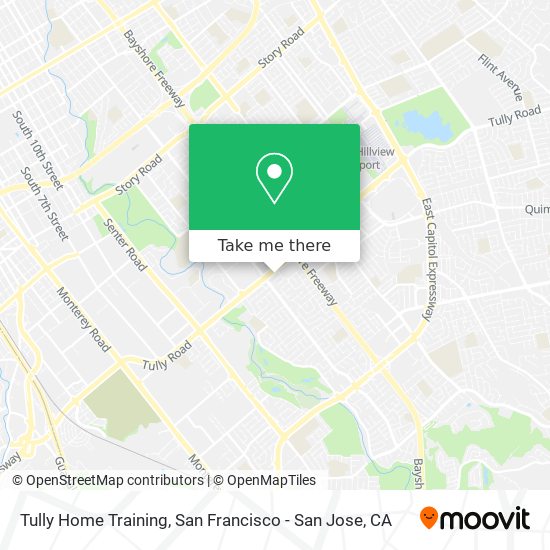 Mapa de Tully Home Training