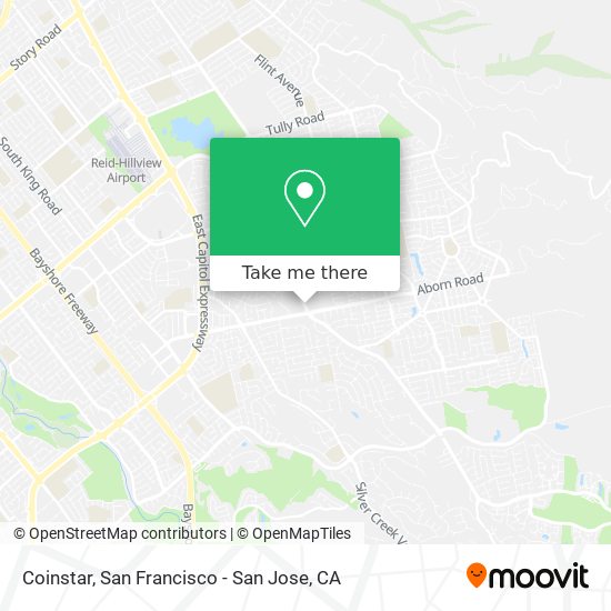 Coinstar map