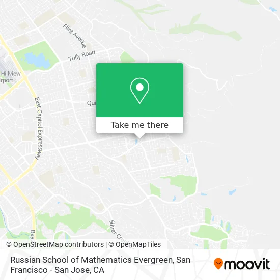 Mapa de Russian School of Mathematics Evergreen