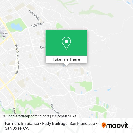 Farmers Insurance - Rudy Buitrago map