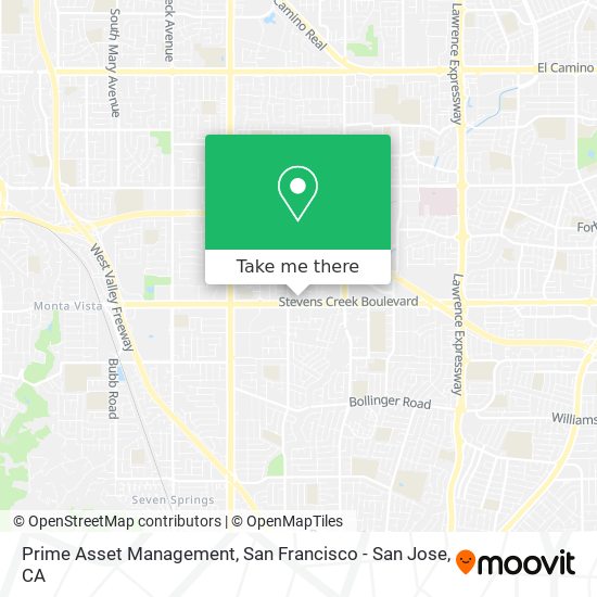 Mapa de Prime Asset Management