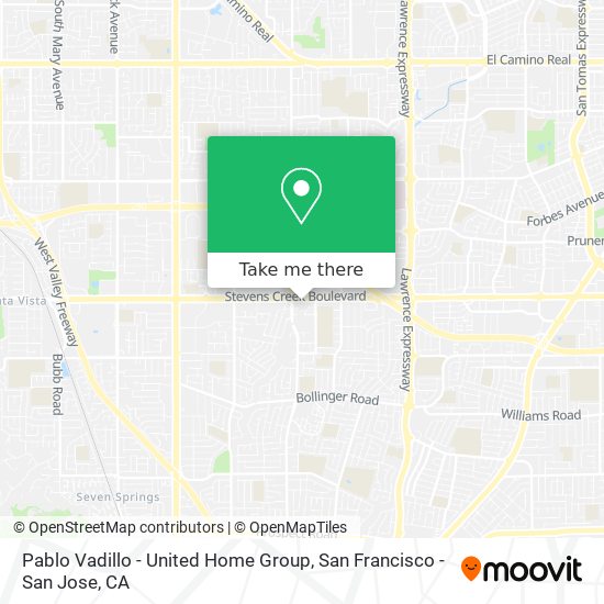 Mapa de Pablo Vadillo - United Home Group