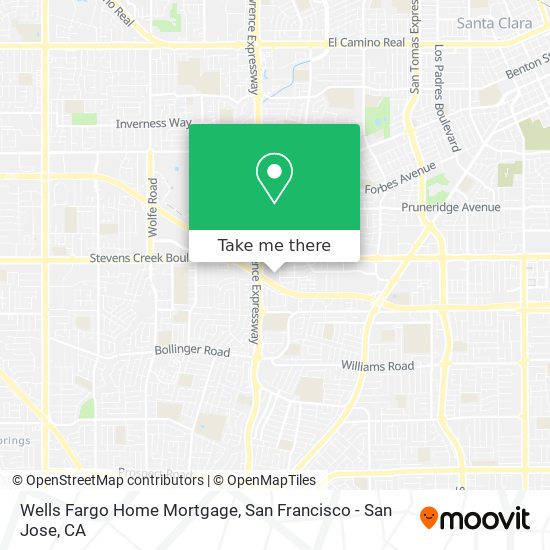 Wells Fargo Home Mortgage map