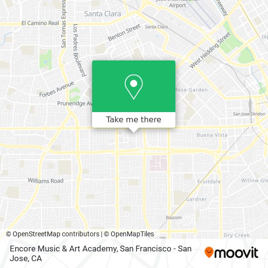 Encore Music & Art Academy map