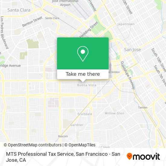 MTS Professional Tax Service map