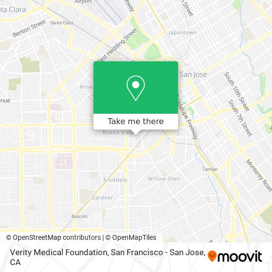 Verity Medical Foundation map