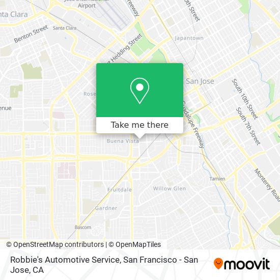 Mapa de Robbie's Automotive Service