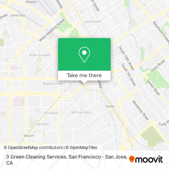 Mapa de 3 Green Cleaning Services