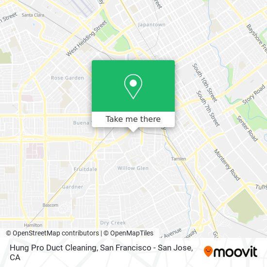 Hung Pro Duct Cleaning map