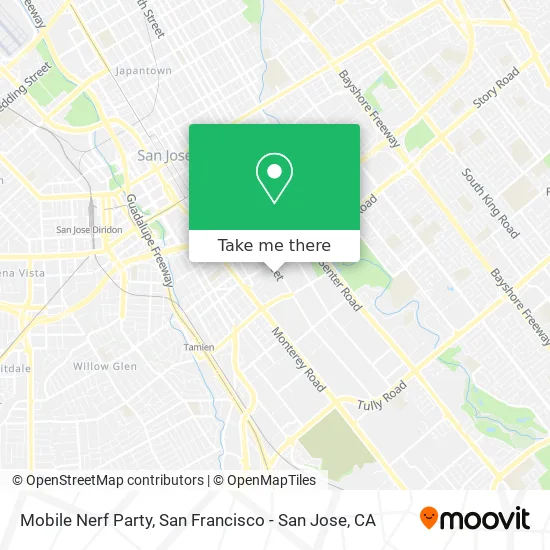 Mapa de Mobile Nerf Party