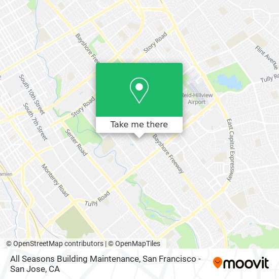 All Seasons Building Maintenance map