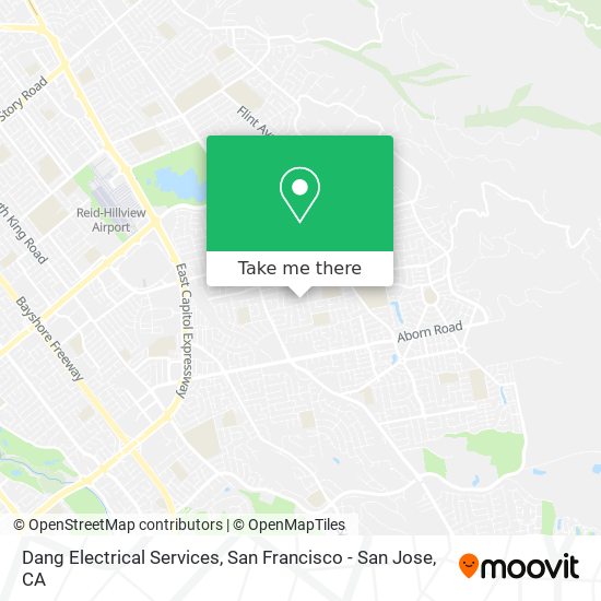 Dang Electrical Services map