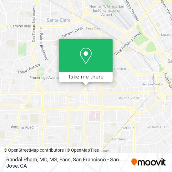 Randal Pham, MD, MS, Facs map