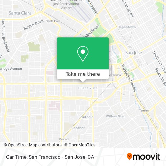 Car Time map