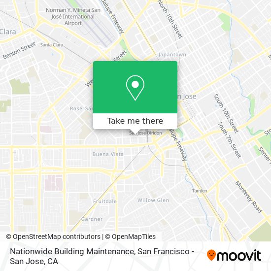 Nationwide Building Maintenance map