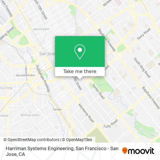 Mapa de Harriman Systems Engineering