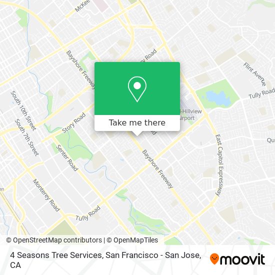 4 Seasons Tree Services map