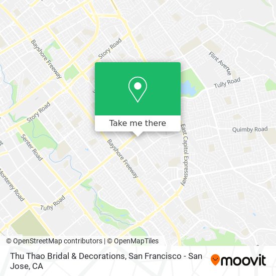 Thu Thao Bridal & Decorations map