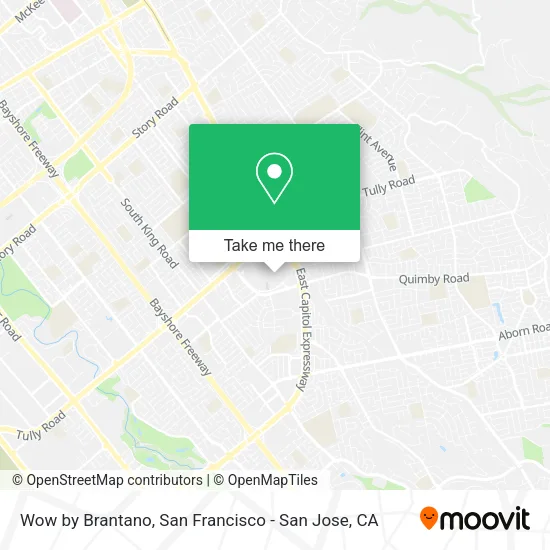 Wow by Brantano map